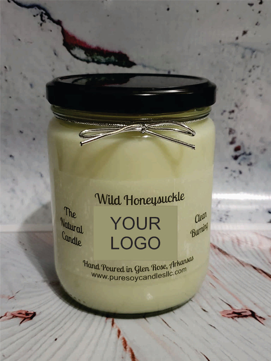 PRIVATE LABEL LARGE CLASSIC SOY CANDLE - APPROX. 15 OZ